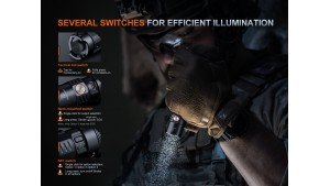 Fenix PD35R ACE - Lanternă Reîncărcabilă - 2000 Lumeni - 380 Metri